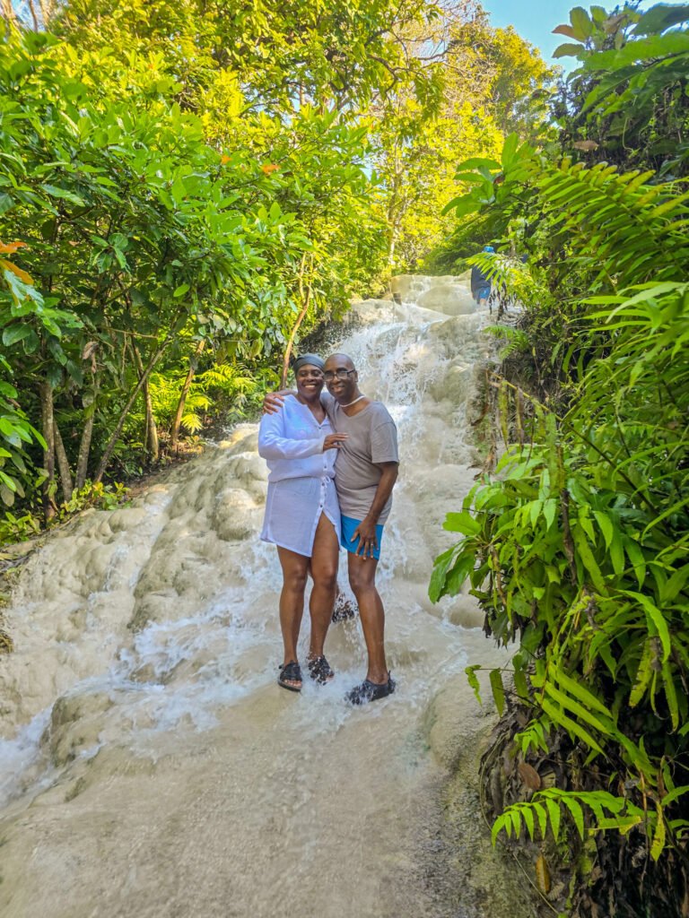 Mike and Marge at Sticky Waterfalls Bua Tong Chiang Mai - Chiang Mai travel guide