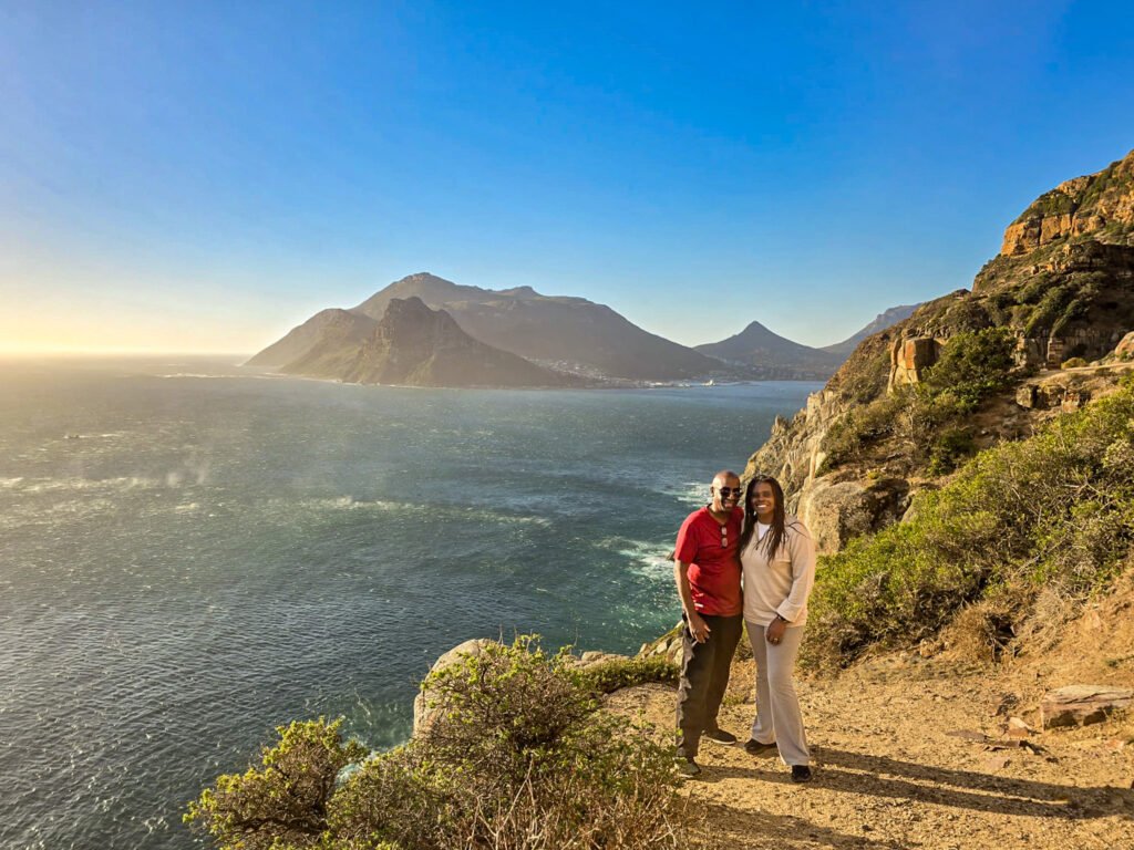 Kirstenbosch National Botanical Garden Cape Town slow travel - path with Table Mountain