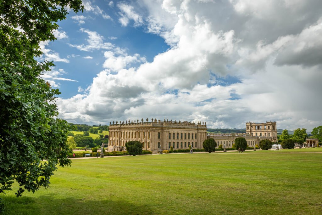 Chatsworth House and gardens, Derbyshire Peak District